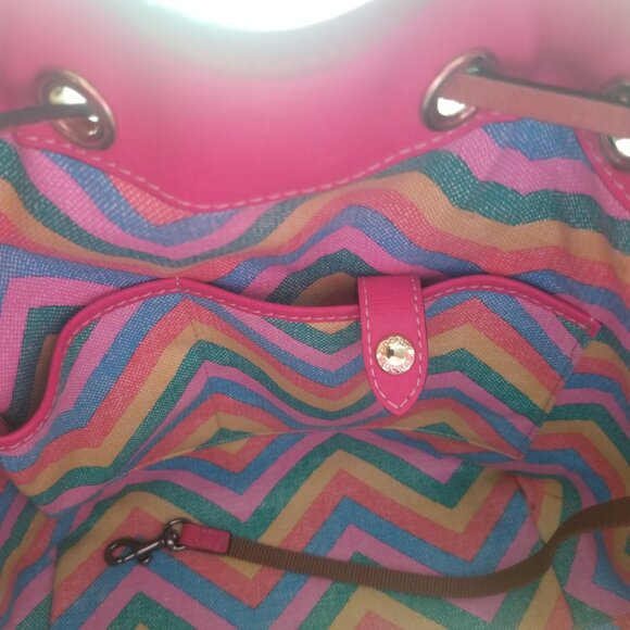 Dooney & Bourke Claremont Bucket / Drawstring Bag - Picture 4 of 10